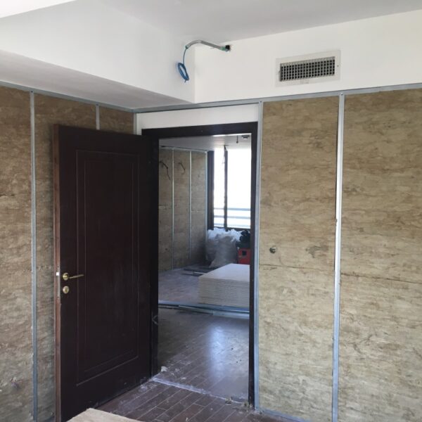 عایق صدای کامل تمام دیوارهای موسسه موسیقی