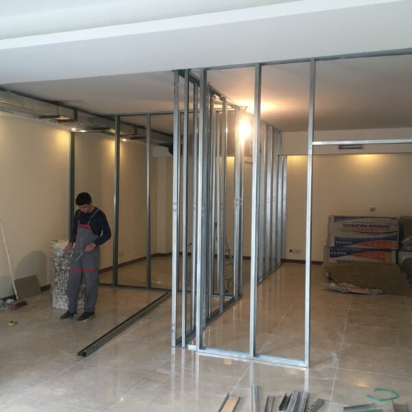 اجرای سازه برای عایق صوتی اتاق